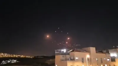 Multiple Ballistic Missiles Strike Near Haifa in Northern Israel.