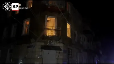 Russian Strike on Odesa Kills 2, Hits Maternity Hospital and Homes. 