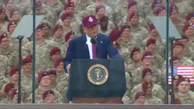 President Trump Honors 250 Years of U.S. Army Valor and Triumph. 