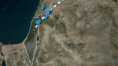IDF Releases Graphic of Natanz Underground Uranium Site Targeted in Major Israeli Airstrike. 