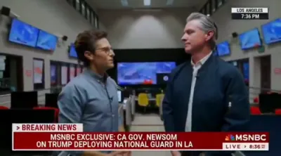 Gov. Newsom to Sue Trump Over "Illegal" National Guard Deployment to LA. 
