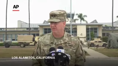 Military in LA Authorized to Temporarily Detain Amid Immigration Protest Unrest. 