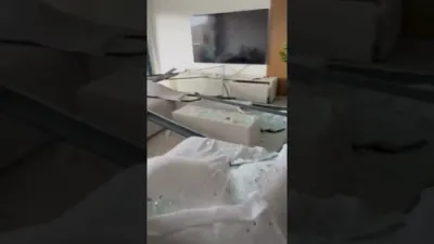 Inside Beersheba High-Rise: Homes Shattered by Iranian Missile Blast with 7 Casualties Reported. 
