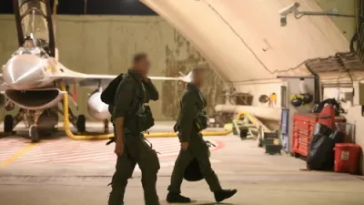 Israeli F-16I &ldquo;Sufa" Jets Armed with Bunker Busters Launch New Strikes on Iran. 