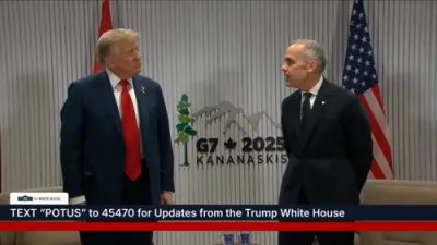 President Trump Holds Meeting with Canadian Prime Minister, Takes Questions from Press