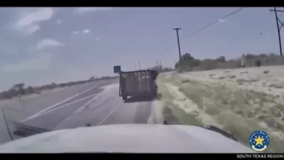 Smuggler Caught Hiding Migrants Under Hay Bales in Texas Trailer. 