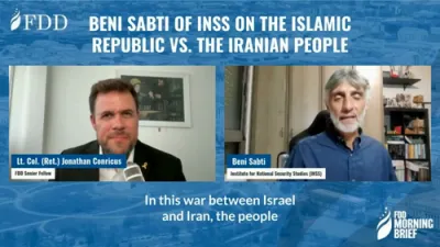 Iranian Expert: &ldquo;Ordinary Iranians Don't Support Regime in War Against Israel."