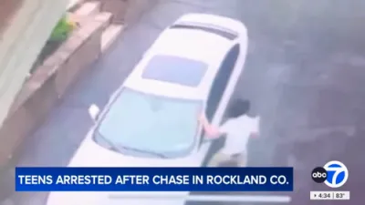 2 Teens Arrested After High-Speed Chase in Rockland County. 
