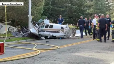 Tragedy Near Boston: Small Plane Crash Kills One, Injures Another Near Beverly Airport. 