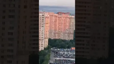 Drone Strikes on Residential High-Rise in Kyiv Amid Russia's Massive Morning Assault.