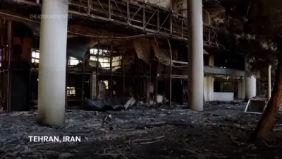 Iran State TV Shows Aftermath of Powerful Israeli Strike on Air.
