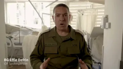 IDF Spokesperson Updates from Soroka Hospital After Iranian Missile Strike Injures 80.