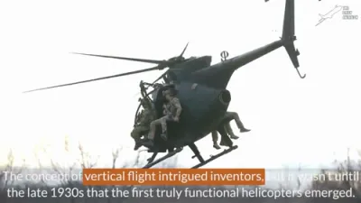 U.S. Special Forces' Daring Operation with Tiny But Deadly Little Bird Helicopters. 