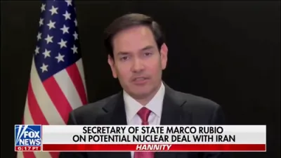 Secretary Rubio: Iran Now a 'Threshold' Nuclear Weapon State