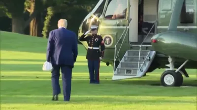 President Trump Departs for NATO Summit in The Hague Amid Rising Global Tensions. 