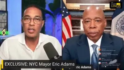 Eric Adams Says Zohran Mamdani Is an Antisemite During an Interview.