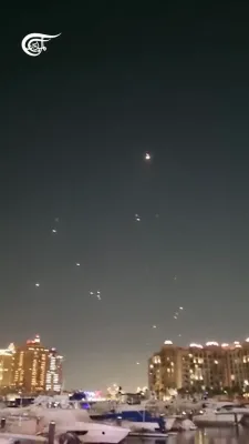 Breaking News: Qatar's THAAD System Intercepts Missiles Amid Escalating Iran Conflict. 