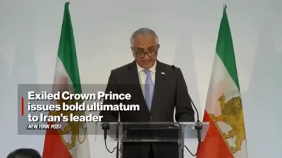 Exiled Crown Prince Reza Pahlavi Demands Khamenei Resign, Offers Peaceful Path to Justice. 