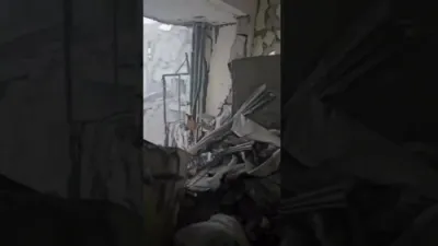 Horror in Beer Sheva: Iranian Missile Strike Devastates Residential Buildings. 