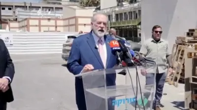 U.S. Ambassador Declares Soroka Hospital a 'Miracle,' Not a Target of War. 