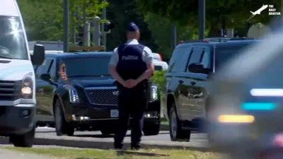 Amazing Behind-the-Scenes Look at How the Secret Service Flies the President's Motorcade Worldwide. 