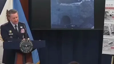 Jaw-Dropping Footage Shows U.S. Bunker-Buster Bombs Obliterate Iran's Underground Nuclear Sites.