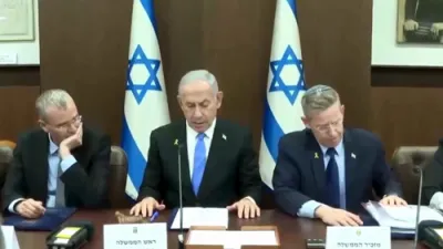 Netanyahu Mourns Seven Israeli Soldiers Killed in Hamas Bombing in Gaza. 