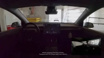 World's First: Tesla Delivers Itself Autonomously from Factory to Owner's Home. 