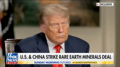 Trump Highlights China Deal: Tariffs Stay, But Cooperation on Key Tech Like Magnets Grows. 