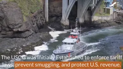 U.S. Coast Guard Battles Monster Waves with New Patrol Boat in High-Seas Mission. 