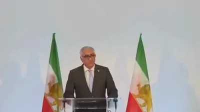 Breaking: Exiled Crown Prince Reza Pahlavi Vows to Lead 'New Iran,' Calls for Overthrow of Khamenei Regime.