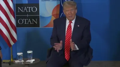 President Trump Praises Military Strike, Slams Media: &ldquo;Genius Pilots, Scum Press"