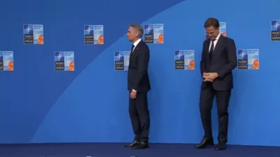 President Trump Makes Bold Entrance at NATO Summit in The Hague. 