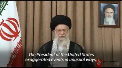 Khamenei Claims 'Severe Slap' to U.S. With Airbase Strike, Dismisses Trump's Nuclear Strike Boast. 