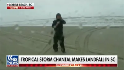 Tropical Storm Chantal Slams South Carolina, Sparks Flash Flood Fears Across Carolinas. 