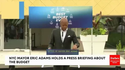 &ldquo;I Think This Headline Says It All": Mayor Eric Adams Celebrates Crime Drop in NYC. 