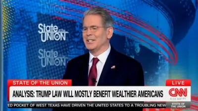 Sec. Bessent Pushes Back on Yale Criticism, Says Bill Helps Working Americans &mdash; Not Biden Supporters.