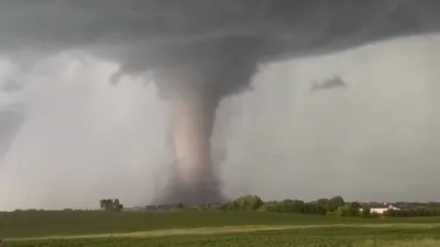 'Life-Threatening' Tornado Tears Through South Dakota Field.