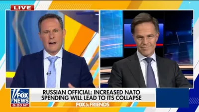 NATO Chief Warns North Korean Troops Are Fighting for Russia and Jokes Trump Is "Daddy". 