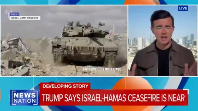 Trump Says Israel-Hamas Ceasefire Deal Could Be Reached Within a Week. 