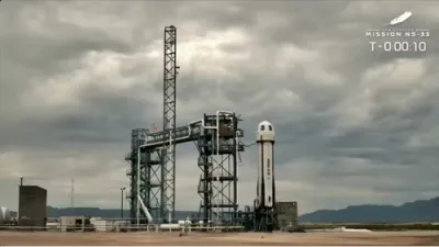 Blue Origin Successfully Launches NS-33 Crew to Space and Precisely Lands. 