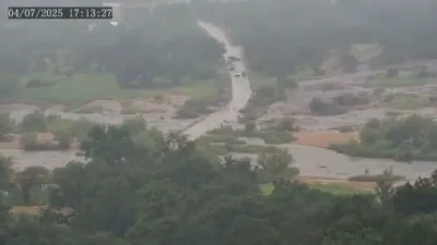 Scary Timelapse Shows Llano River Swallowing Texas on July 4th as Deadly Floods Hit. 