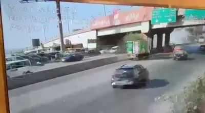 New Footage Shows Israeli Airstrike Eliminating Quds Force Terrorist South of Beirut.