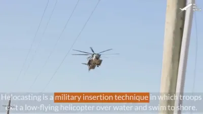 Wild Tactics: How Massive U.S. Helicopters Drop Special Forces Into the Sea for Stealth Operations. 