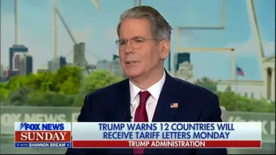 Sec. Bessent Says Critics Suffering from 'Tariff Derangement,' Insists Trump's Plan Shows No Inflation. 