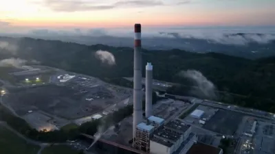 Amazing TVA Implodes Claxton Smokestacks, Clearing Landmark Site for Future Reuse.
