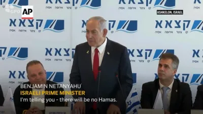 Netanyahu Vows Final Defeat of Hamas in Gaza: &ldquo;There Will Be No Hamastan."