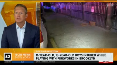 2 Children Injured in Brooklyn Fireworks Accident, Police Report. 