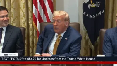 Trump Jokes He Used Presidential Powers to Acquire Rubio's Grandfather Clock. 