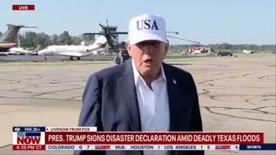 President Trump Offers Support After Texas Tragedy, Pledges Aid and Prayers for Victims.